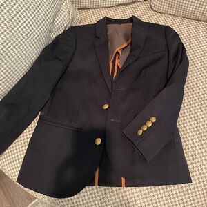 Crew Cuts Navy Ludlow 2 Button Blazer (still in stores)